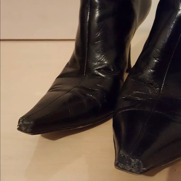 JIMMY CHOO size 40 black boots - Picture 4 of 9